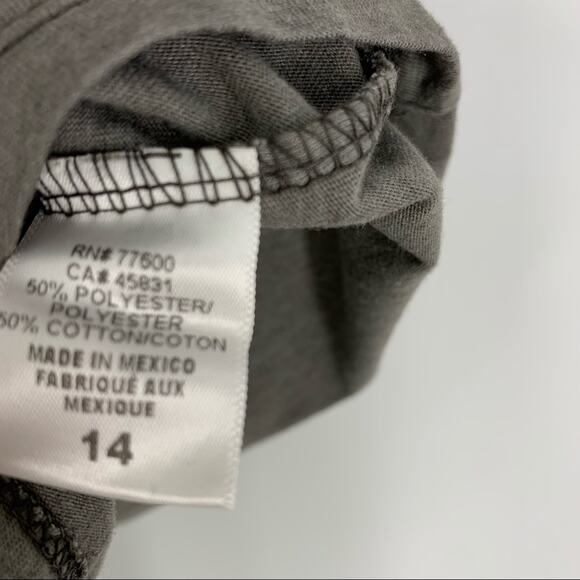 Chaser The Police Band Tee Shirt Size 14 Short Sleeve Gray - Picture 4 of 6